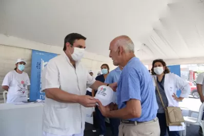 Día de la Virgen: Salud acompañó a los fieles y peregrinos