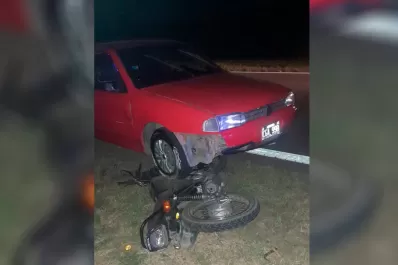Por un accidente de tránsito durante la peregrinación de la Virgen, una bebé de tres meses está en estado grave