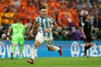 “Estamos para seguir por este camino”, afirmó Lautaro Martínez