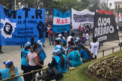 Piqueteros marcharán el miércoles, para exigirle a la Nación un bono de fin de año