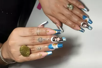 Mundial de Qatar 2022: Con las uñas cargadas de pasión