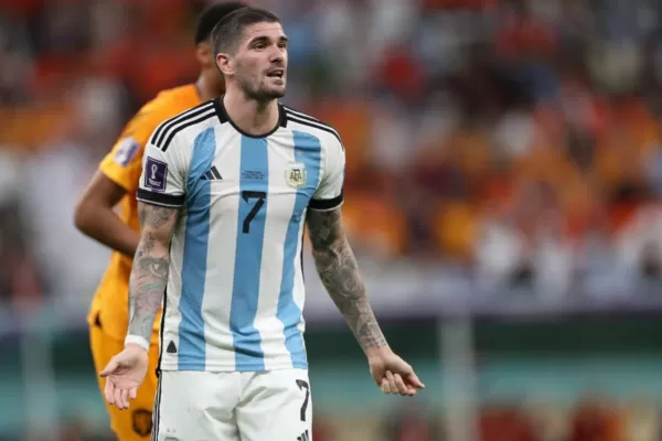 Mundial Qatar 2022: Rodrigo De Paul se mostró molesto con la filtración de su lesión