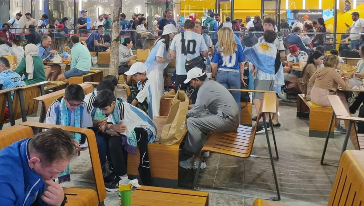 LA GACETA en Qatar: La previa más lujosa que un hincha puede soñar: en un shopping a cielo abierto