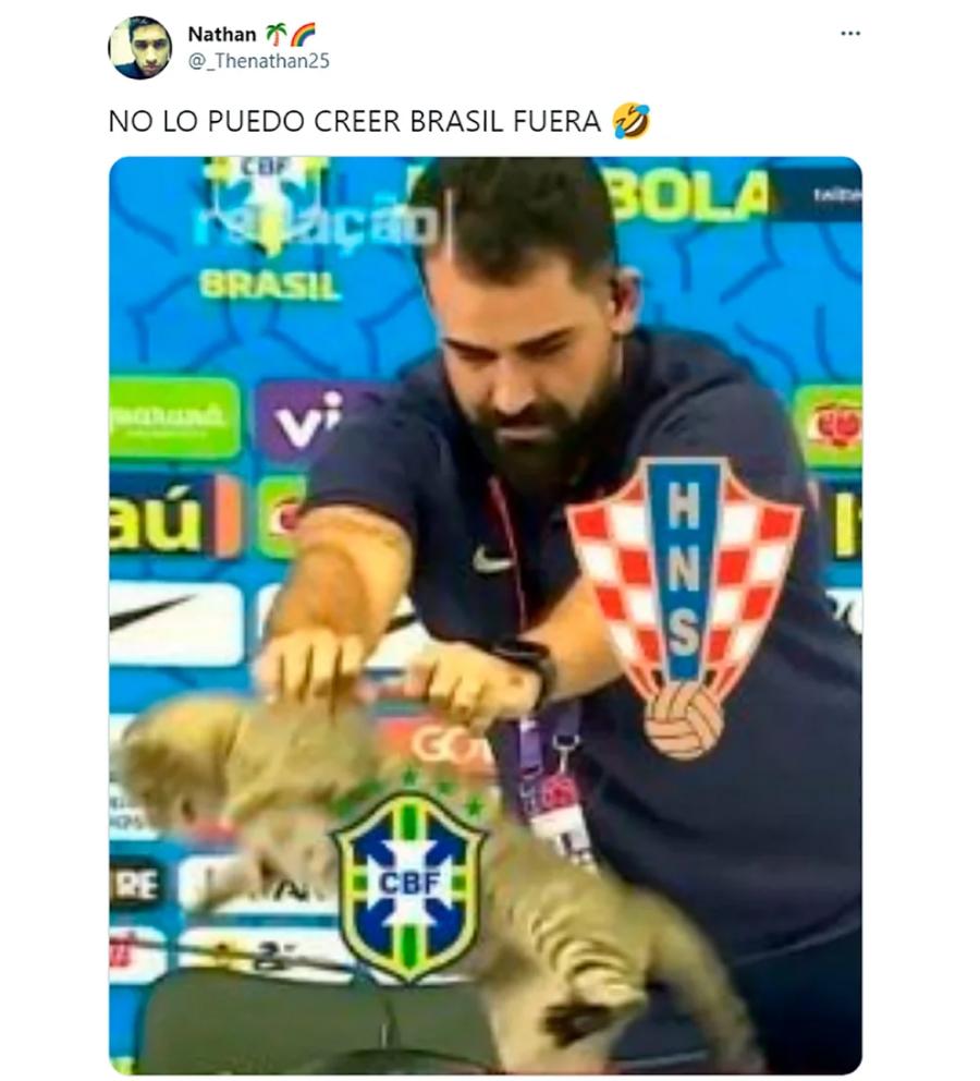 Mundial de Qatar: los mejores memes de la eliminación de Brasil