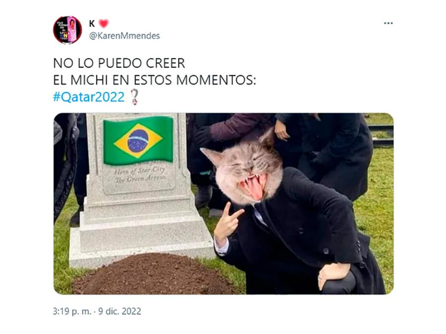 Mundial de Qatar: los mejores memes de la eliminación de Brasil