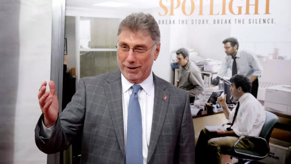 PERSONALIDAD ÚNICA. Sobresale en Marty Baron una calma sorprendente para alguien que ocupó cargos electrizantes. 