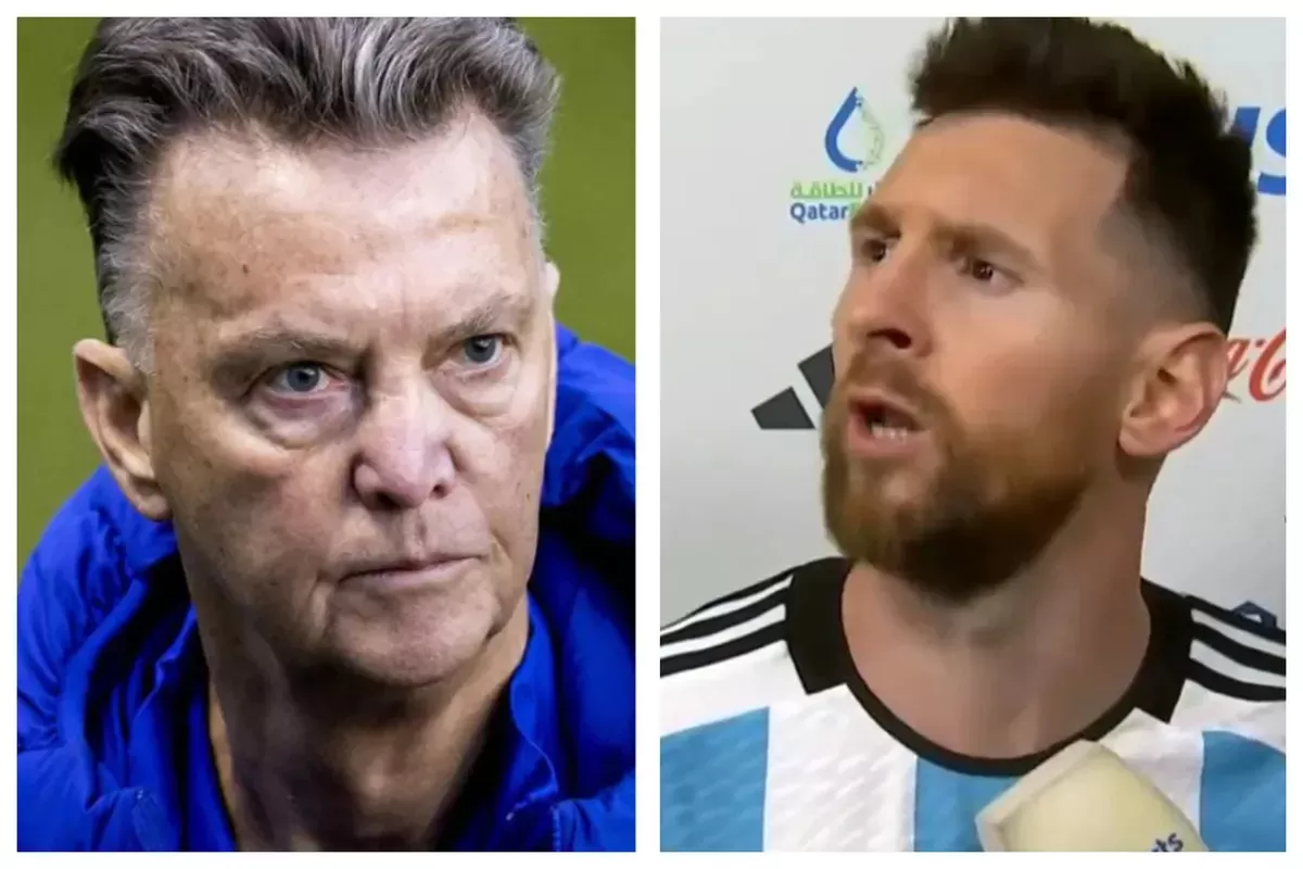 Lionel Messi estalló contra Van Gaal al terminar la tanda de penales ante Países Bajos.