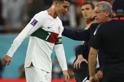 Video: el desconsolado llanto de Cristiano Ronaldo tras la eliminación de Portugal