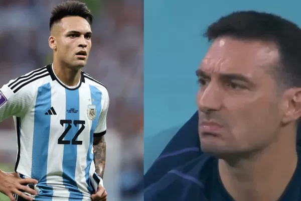 Mirá la reacción de Lionel Scaloni en el penal de Lautaro Martínez en el triunfo de Argentina