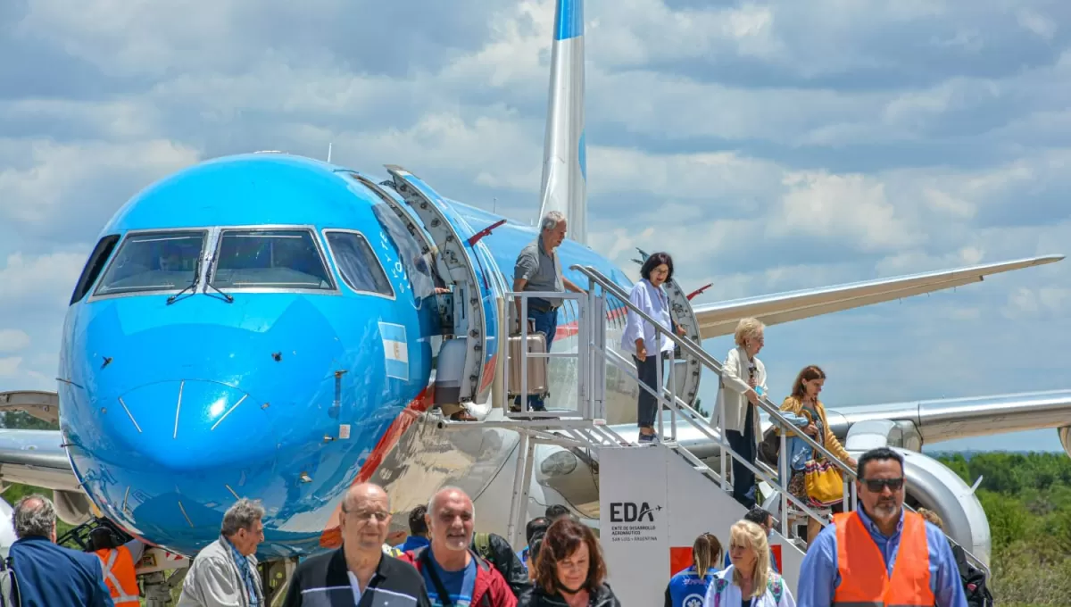 CABOTAJE. Los vuelos a Mar del Plata desde Buenos Aires, Mendoza y Tucumán fueron unos de los más solicitados.
