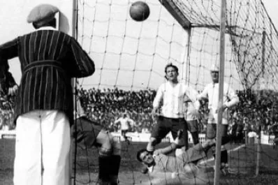 El primer gol olímpico de la historia