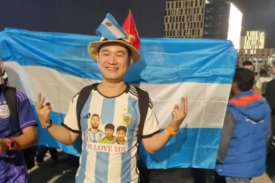 LA GACETA en Qatar: El sorprendente y disfrutable amor que la Argentina genera entre asiáticos y africanos