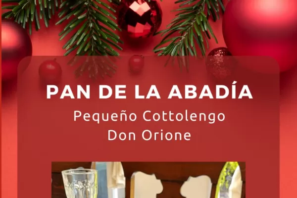 Pan de la Abadía, a beneficio del Pequeño Cottolengo de Don Orione