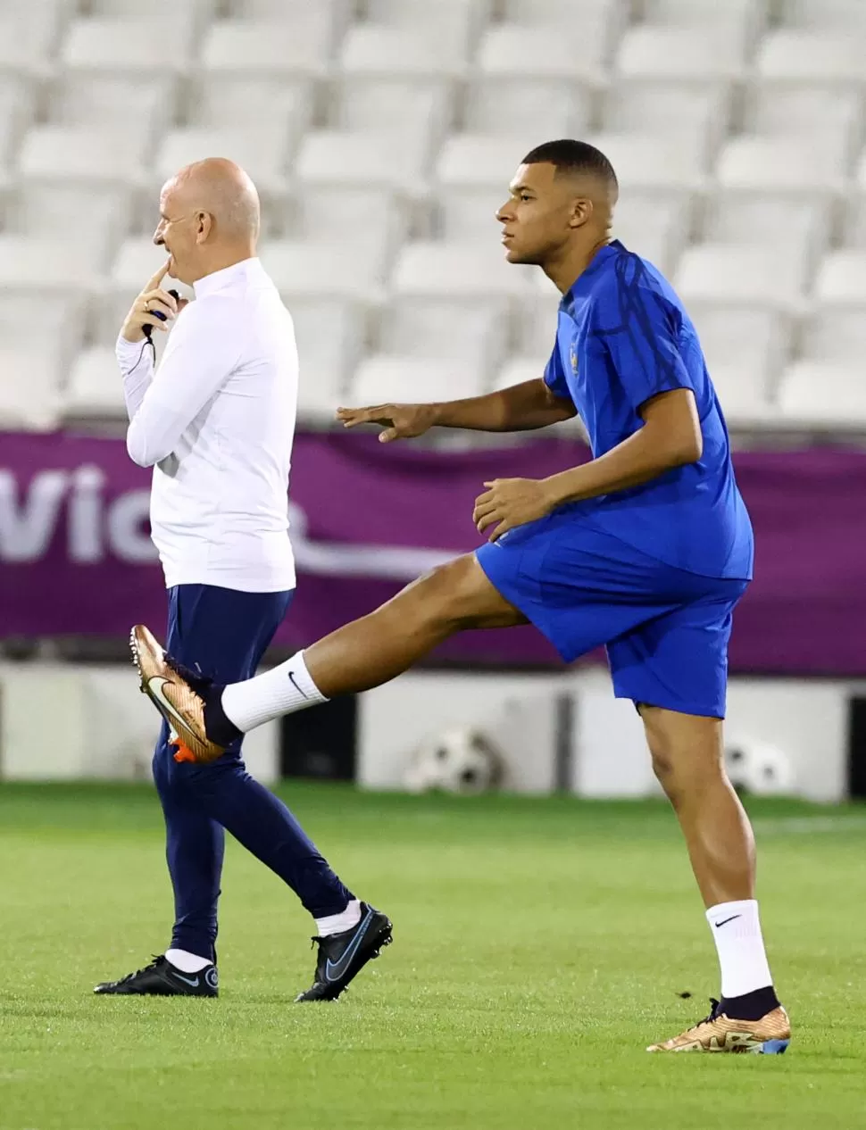 CRACK. Con solo 23 años, Kylian Mbappé buscará mañana acceder a su segunda final del mundo. Además, buscará ser el goleador del certamen 