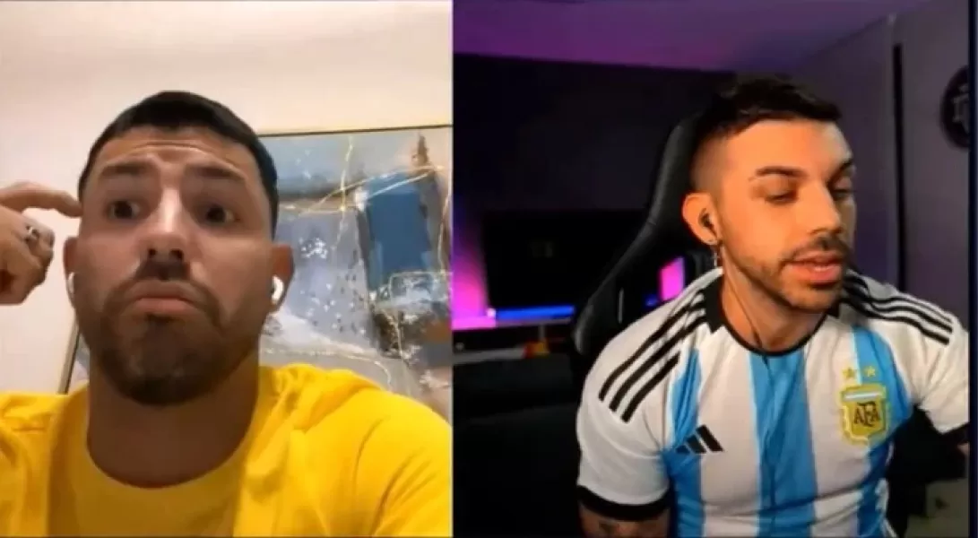 El fuerte enojo del Kun Agüero con DJ Mariio: Me caes para el ort...