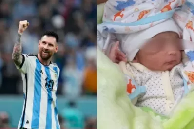 En medio del parto, hizo una promesa con su bebé en honor a Messi