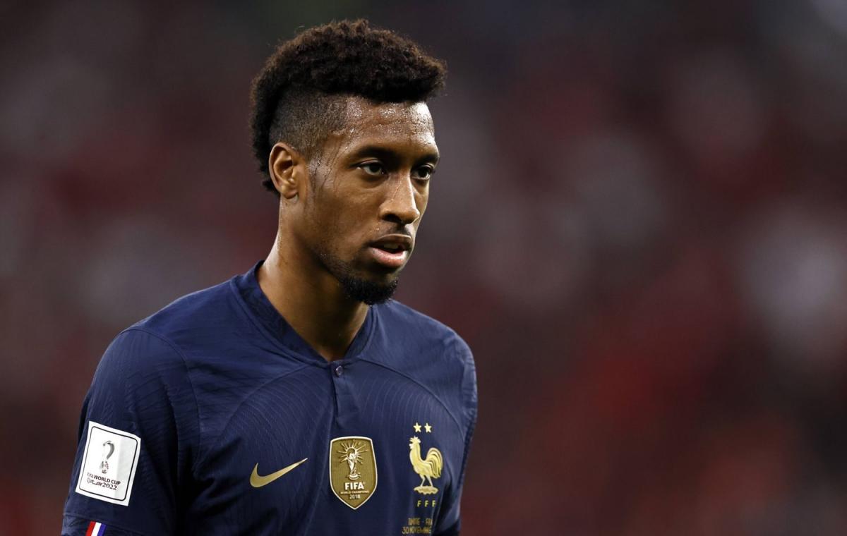 El delantero francés Kingsley Coman 