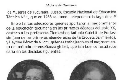 Cartas de lectores: “Mujeres del Tucumán”