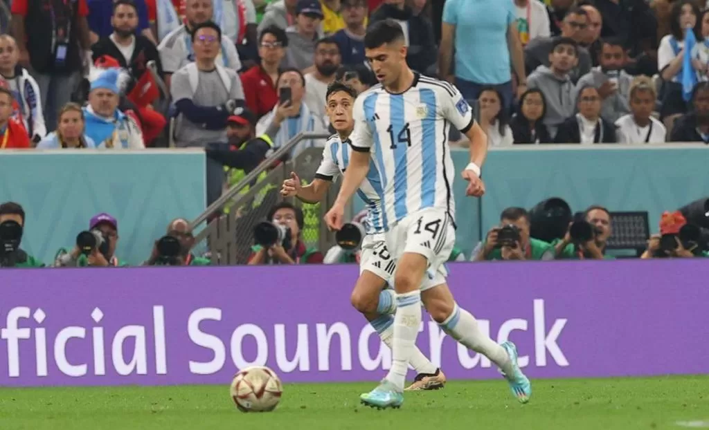 Exequiel Palacios, el primer tucumano que levantó una Copa del Mundo