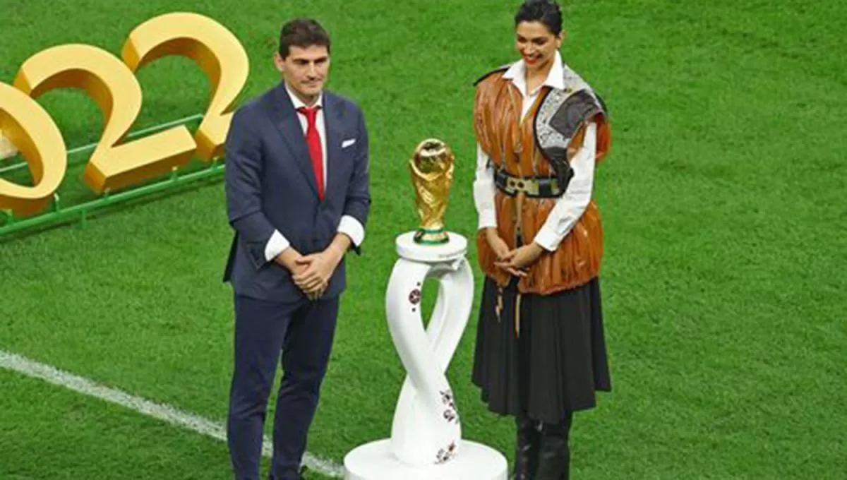 La Copa del Mundo ya está en el estadio Lusail