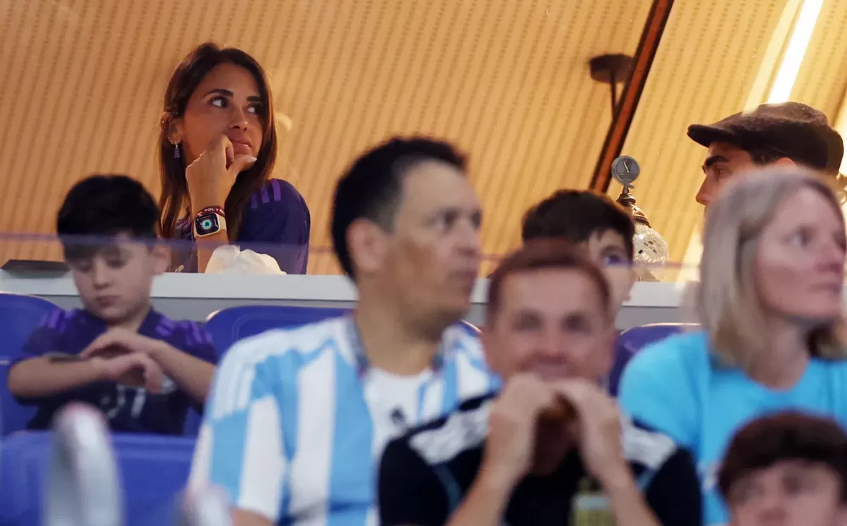 Antonela Roccuzzo acompaña a Leo Messi en el Mundial de Qatar 2022 