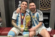 Cómo fue el festejo en el vestuario argentino tras el título en el Mundial de Qatar 2022