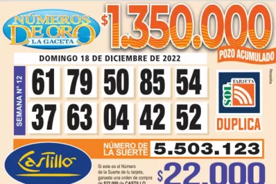 Los Números de Oro de LA GACETA