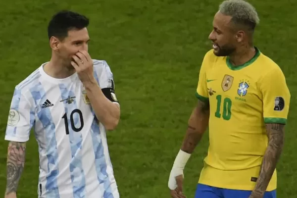 Argentina campeón: Neymar felicitó a Lionel Messi