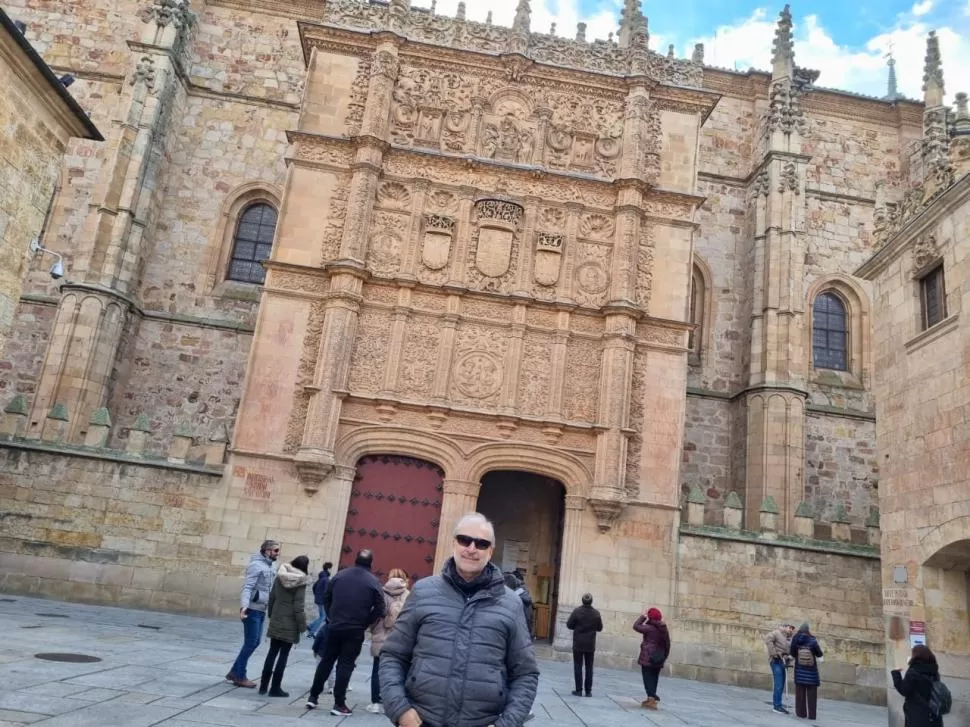 EN SALAMANCA. González Navarro ha estudiado “El impacto de la inteligencia artificial en la función administrativa”.  