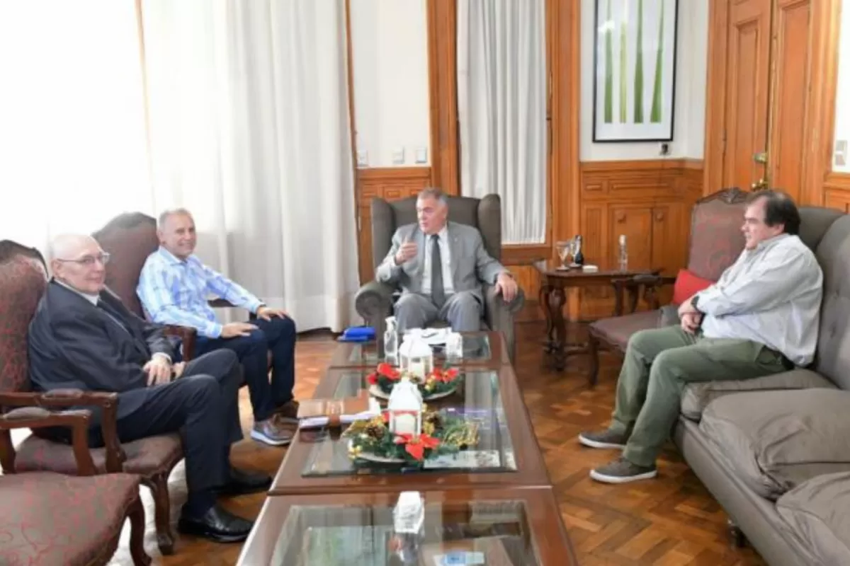 Encuentro en la Casa de Gobierno.