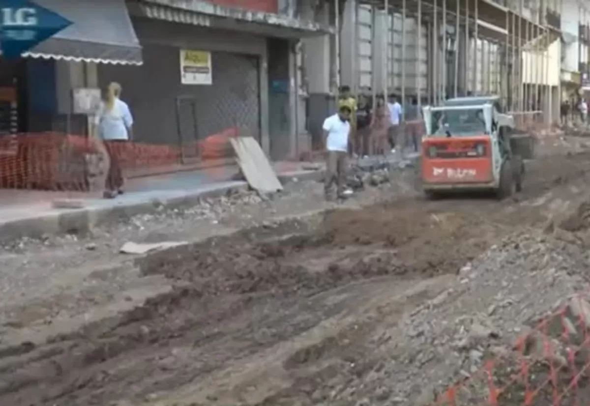 Las obras empezaron en septiembre de este año.