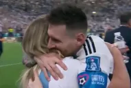 Quién es la mujer que abrazó a Messi tras consagrarse Campeón del Mundo