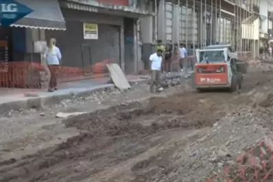 Los comerciantes esperan impacientes que se finalice la semipeatonal de la 9 de julio