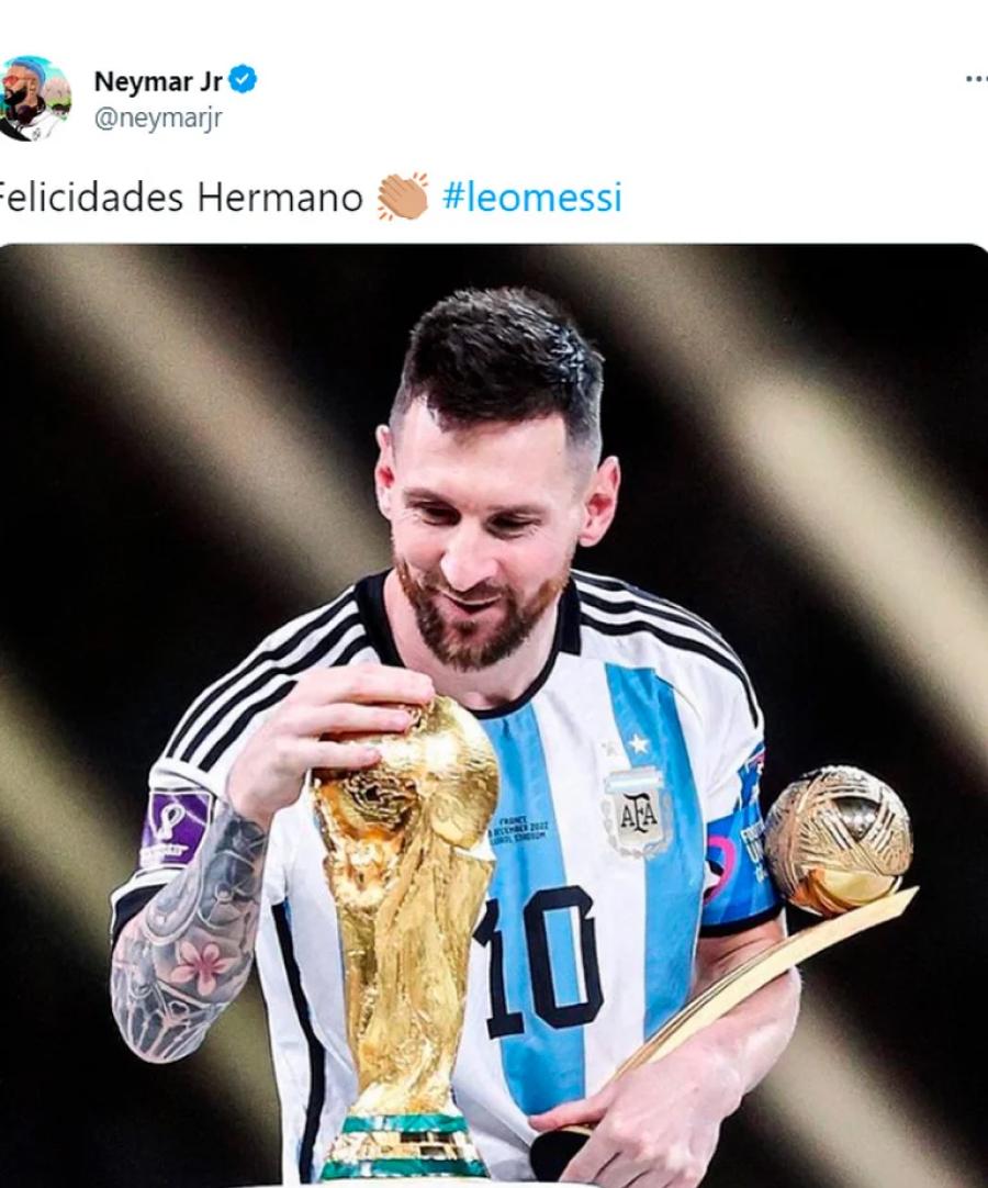 Argentina campeón del Mundo: los mensajes de los íconos del deporte dedicados a Messi por el triunfo de la Scaloneta