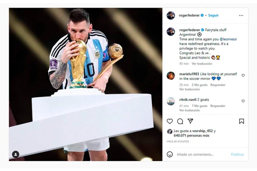 Argentina campeón del Mundo: los mensajes de los íconos del deporte dedicados a Messi por el triunfo de la Scaloneta