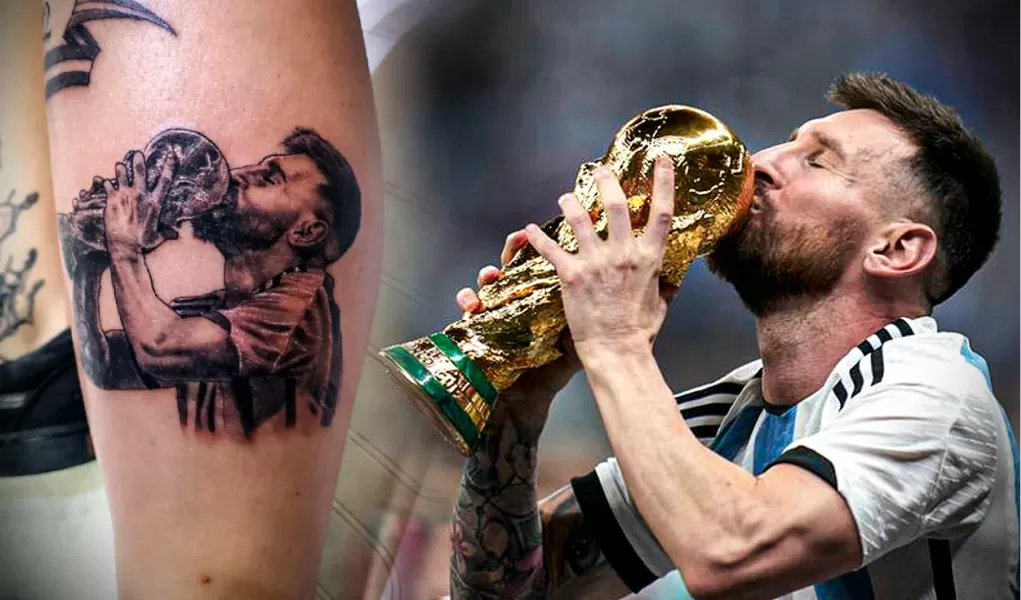 Devoción por Messi y la Selección: los mejores tatuajes de los hinchas tras el triunfo de la Scaloneta