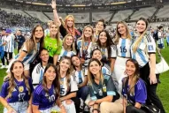 Argentina Campeón Mundial y los festejos: así posaron las esposas de los jugadores ya con el título en el bolsillo