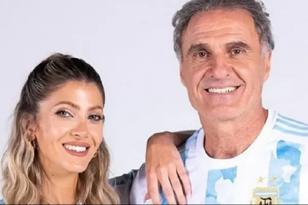 Cande Ruggeri le respondió a quienes critican a su papá