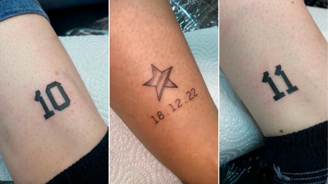 Devoción por Messi y la Selección: los mejores tatuajes de los hinchas tras el triunfo de la Scaloneta