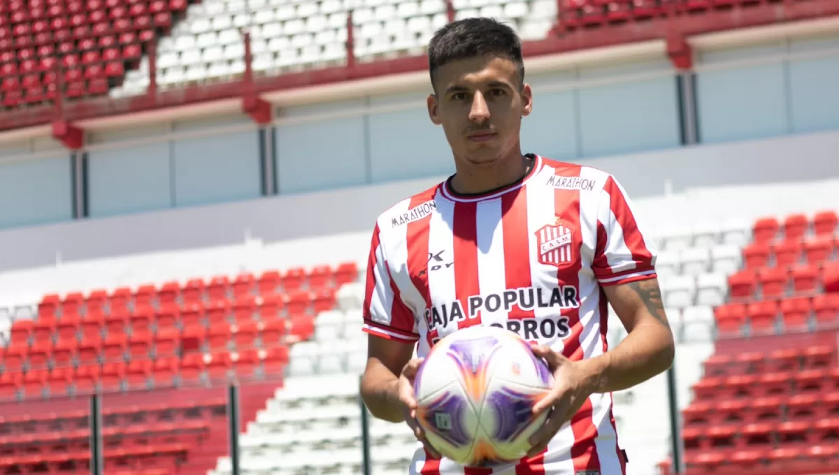 EL OCTAVO PASAJERO. Claudio Pombo se sumó al plantel de San Martín para jugar la próxima Primera Nacional.