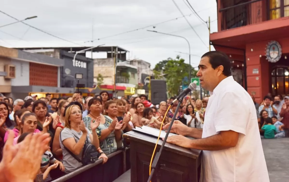 Mansilla participó del acto de inauguración de un nuevo tramo de la semipeatonal de Aguilares