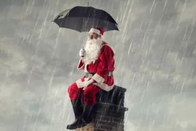 Una Nochebuena pasada por agua y bajo techo