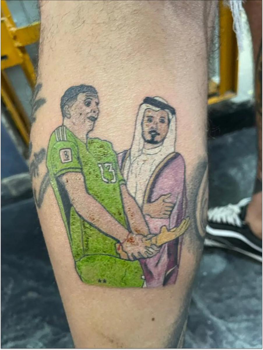 Messi, el Dibu Martínez y Otamendi: mirá los peores tatuajes en homenaje a la Selección argentina