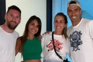 Lionel Messi recibió la visita de Luis Suárez para pasar las fiestas: “los quiero mucho”