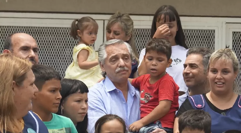 Alberto Fernández y su deseo navideño. 