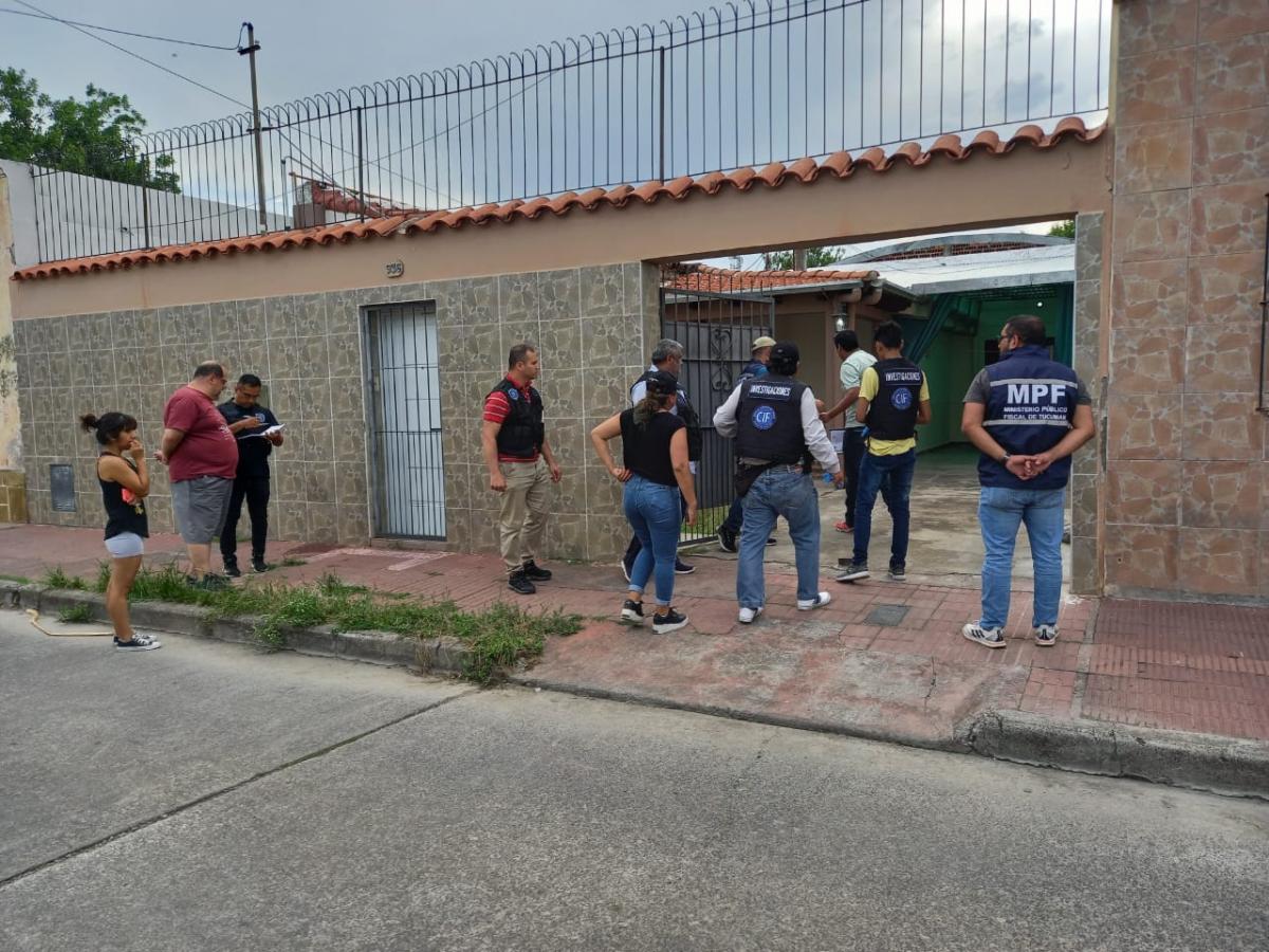 UNA FORTALEZA. La casa del barrio salteño de San Bernardo que alquiló 