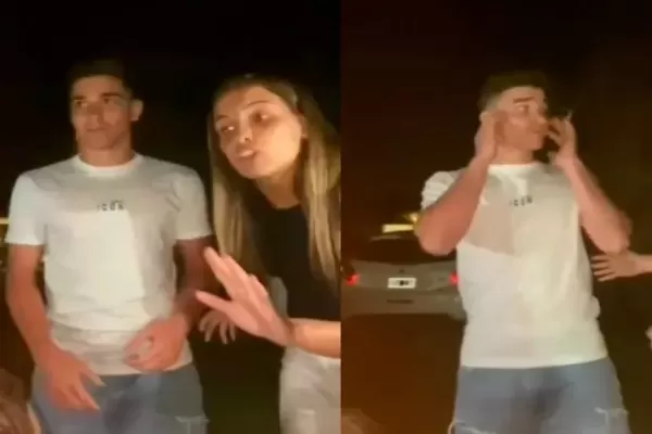 La novia de Julián Álvarez hizo un descargo luego de las críticas por su video viral