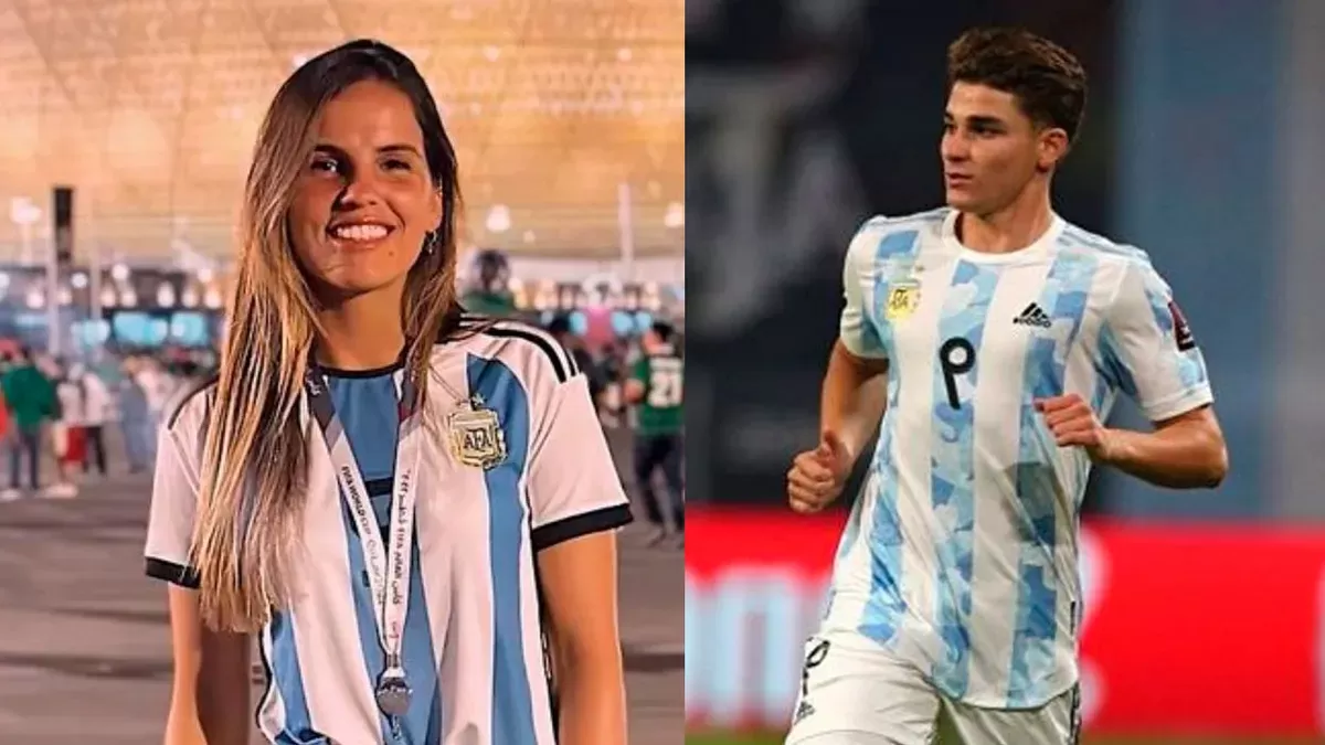 La novia de Julián Álvarez volvió a tener una mala actitud hacia los fans del delantero