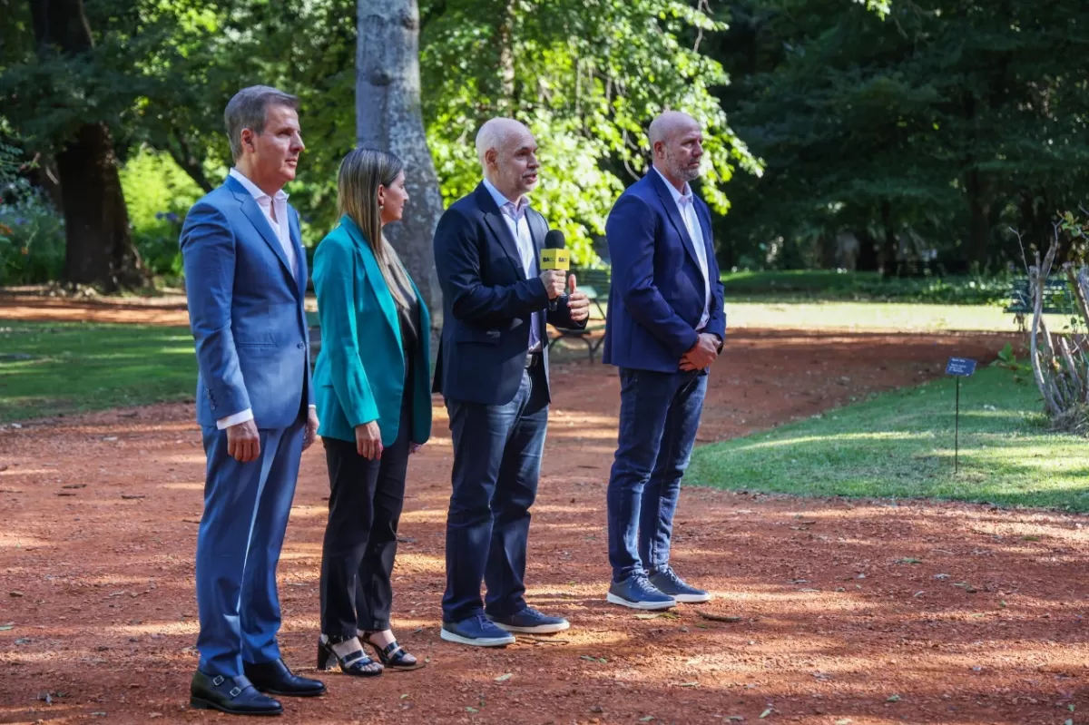 Al presentar el nuevo gabinete, Rodríguez Larreta habló de la denuncia penal.