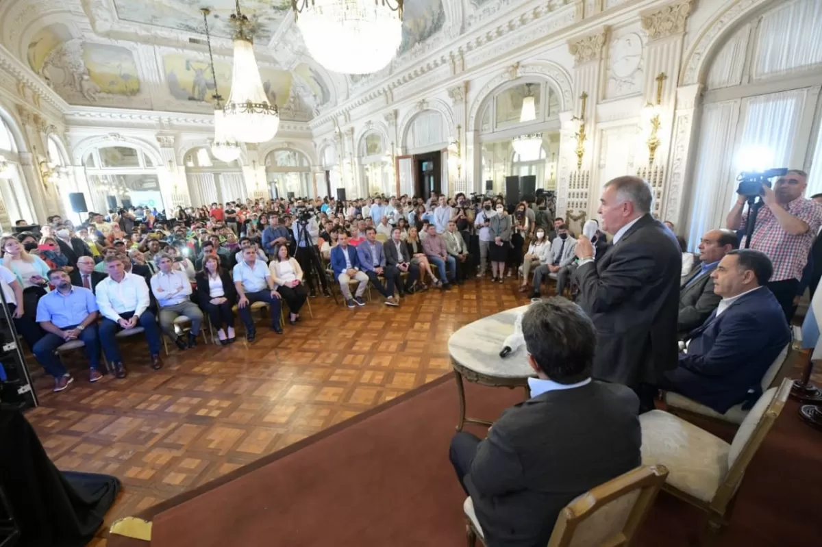 Jaldo anunció obras gasíferas para Choromoro, Benjamín Paz y San Andrés . Foto Prensa